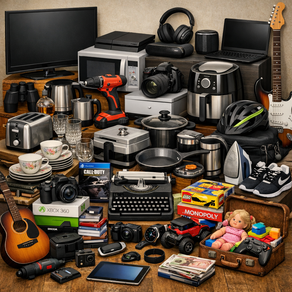 clearance and charity items to sell at auction on auctium